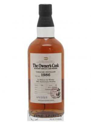 Yamazaki 1986 Of. The Owner's Cask n°6G5029 - bottled 2006 LMDW 50th Anniversary Suntory Single Cask   - Lot de 1 Bouteille