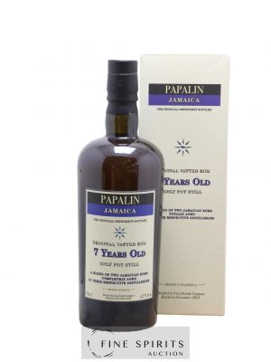 Papalin 7 years Of. Only Pot Still - bottled 2021   - Lot of 1 Bottle