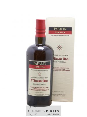 Papalin 7 years Of. Only Pot Still - bottled 2021   - Lot of 1 Bottle