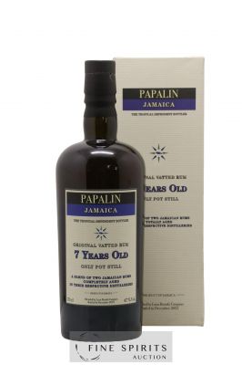 Papalin 7 years Of. Only Pot Still - bottled 2021 ---- - Lot de 1 Bouteille