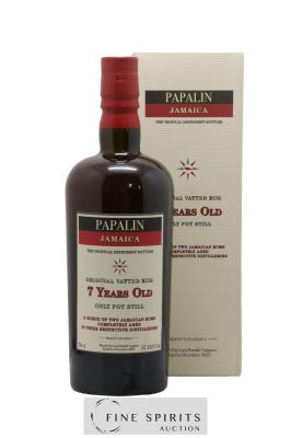 Papalin 7 years Of. Only Pot Still - bottled 2021 ---- - Lot de 1 Bouteille