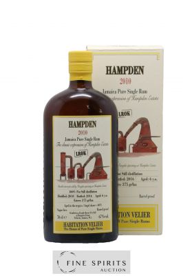Hampden 6 years 2010 Velier LROK Pot Still Distillation - bottled 2016 Habitation Velier ---- - Lot de 1 Bouteille