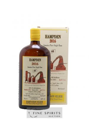 Hampden 5 years 2016 Of. H bottled 2021 Habitation Velier 