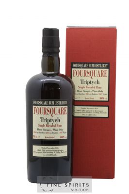Foursquare Velier Triptych One of 5400 - bottled 2016   - Lot de 1 Bouteille