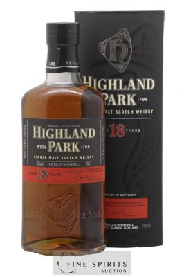 Highland Park 18 years Of. 