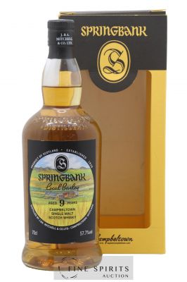 Springbank 9 years 2009 Of. Local Barley One of 9700 - bottled 2018 