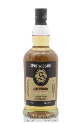 Springbank 5 years Of. 100° Proof ---- - Lot de 1 Bouteille