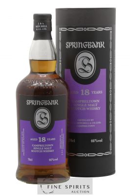 Springbank 18 years Of. ---- - Lot de 1 Bouteille
