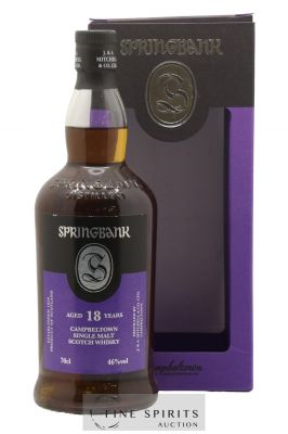 Springbank 18 years Of. 