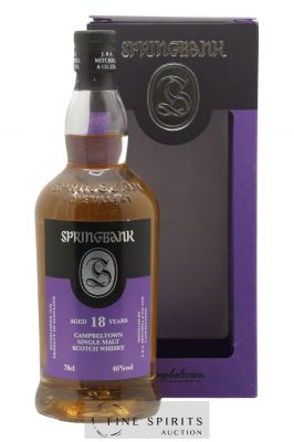 Springbank 18 years Of. ---- - Lot de 1 Bouteille