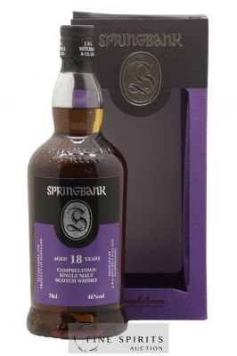 Springbank 18 years Of. 