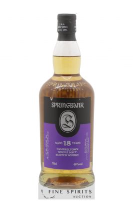 Springbank 18 years Of. ---- - Lot de 1 Bouteille