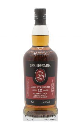 Springbank 12 years Of. Cask Strength (57.2°) 