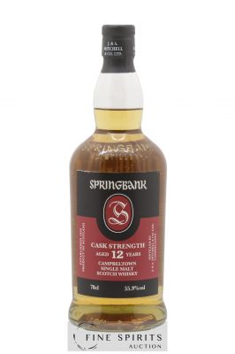 Springbank 12 years Of. Cask Strength bottled 2021 