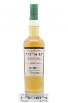 Daftmill 2009 Of. Single Farm Estate Summer Batch Release - bottled 2020 Limited Edition of 1785 bottles 