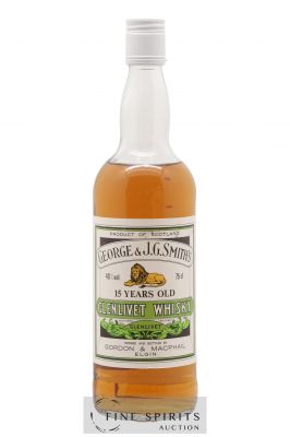 Glenlivet (The) 15 years Gordon & MacPhail George & J.G. Smith's (40°) 