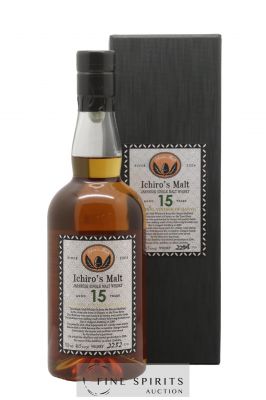 Hanyu 15 years Venture Whisky The Final Vintage One of 3710 bottles Ichiro's Malt ---- - Lot de 1 Bottle