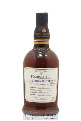 Foursquare 16 years Of. Shibboleth Mark XVI - bottled 2021 Exceptional Cask Selection ---- - Lot de 1 Bouteille