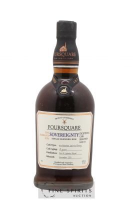 Foursquare 14 years Of. Sovereignty Mark XIX - bottled 2021 Exceptional Cask Selection   - Lot de 1 Bouteille