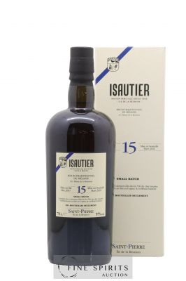 Isautier 15 years 2007 Of. Small Batch Lot n°36 - one of 991 - bottled 2022   - Lot of 1 Bottle
