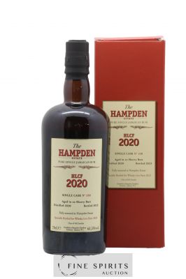 Hampden 3 years 2020 Of. Single Cask HLCF Lustau n°330 Whisky Live Paris 2023 ---- - Lot de 1 Bottle