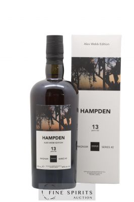 Hampden 13 years 2010 Of. Alex Webb Edition Magnum Series n°2 - bottled 2023 LM&V   - Lot de 1 Bouteille