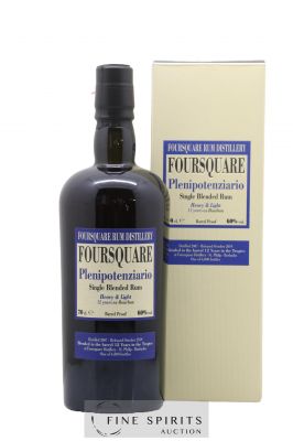 Foursquare 12 years 2007 Velier Plenipotenziario Barrel Proof - One of 6000 - bottled 2019   - Lot de 1 Bouteille