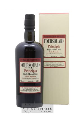 Foursquare 9 years 2008 Velier Principia Barrel Proof - One of 5400 - bottled 2017 Double Maturation   - Lot de 1 Bouteille