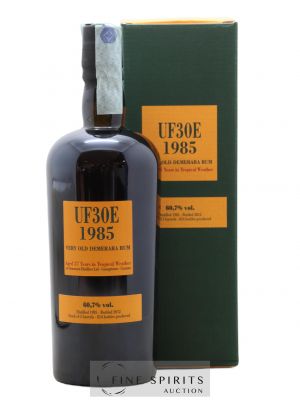 UF30E 27 years 1985 Velier Stock of 3 barrels Casks n°10548-552-553 - bottled 2012 Limited Edition 814 Bottles   - Lot de 1 Bouteille