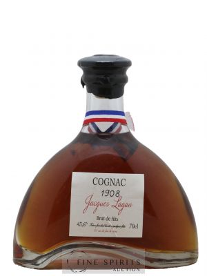 Jacques Lagan 50 years 1908 Of. Brut de Fûts ---- - Lot de 1 Bouteille