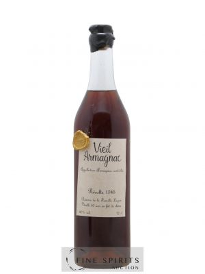 Lagan 50 years 1945 Of. Vieil Armagnac Réserve de la Famille ---- - Lot de 1 Bouteille