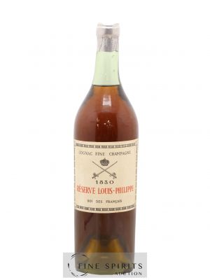 Réserve Louis-Philippe 1830 Of. Roi des Français   - Lot de 1 Bouteille