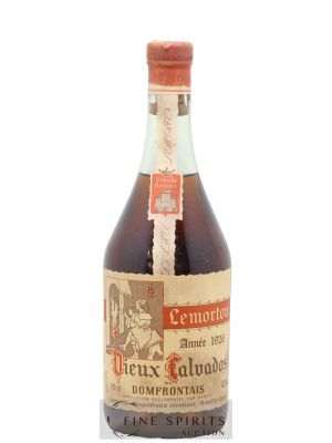 Lemorton 1926 Of. Vieux Calvados du Domfrontais Grande Réserve ---- - Lot de 1 Bottle