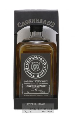 Linkwood 22 years 1995 Cadenhead's One of 456 - bottled 2018 Small Batch ---- - Lot de 1 Bouteille