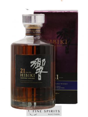 Hibiki 21 years Of. Suntory   - Lot de 1 Bouteille