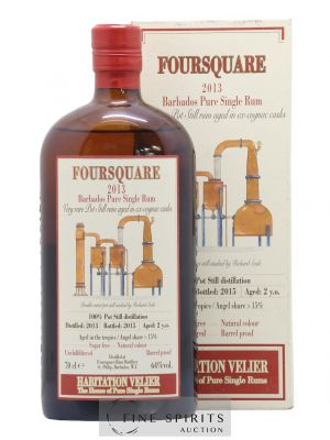 Foursquare 2 years 2013 Velier bottled 2015 Habitation Velier   - Lot de 1 Bouteille