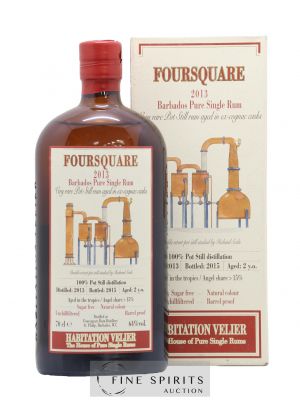 Foursquare 2 years 2013 Velier bottled 2015 Habitation Velier   - Lot de 1 Bouteille