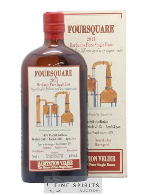 Foursquare 2 years 2013 Velier bottled 2015 Habitation Velier   - Lot de 1 Bouteille