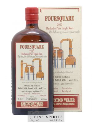 Foursquare 2 years 2013 Velier bottled 2015 Habitation Velier   - Lot de 1 Bouteille