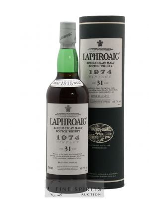 Laphroaig 31 years 1974 Of. Sherry Wood Cask - One of 910 bottles   - Lot de 1 Bouteille
