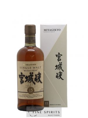 Miyagikyo 15 years Of. Nikka Whisky ---- - Lot de 1 Bouteille