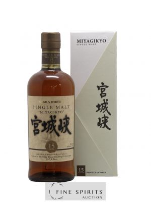 Miyagikyo 15 years Of. Nikka Whisky ---- - Lot de 1 Bottle