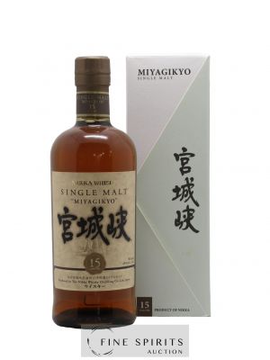 Miyagikyo 15 years Of. Nikka Whisky ---- - Lot de 1 Bouteille