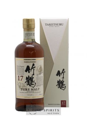 Taketsuru 17 years Of. Pure Malt Nikka Whisky   - Lot de 1 Bouteille