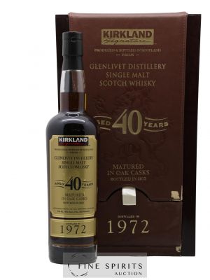 Glenlivet (The) 40 years 1972 Alexander Murray & Co. Kirkland Signature Oak Casks - bottled 2013 ---- - Lot de 1 Bouteille