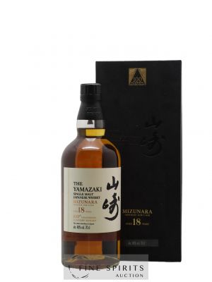 Yamazaki 18 years Of. Mizunara Japanese Oak Cask 100th Anniversary Edition   - Lot de 1 Bouteille