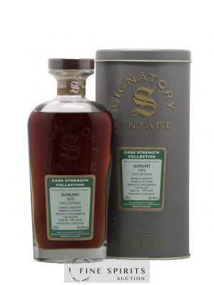 Glenlivet (The) 29 years 1975 Signatory Vintage Cask n°5734 - One of 218 - bottled 2004 Cask Strength Collection   - Lot de 1 Bouteille