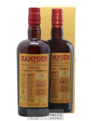 Hampden Of. Estate Overproof   - Lot de 1 Bouteille