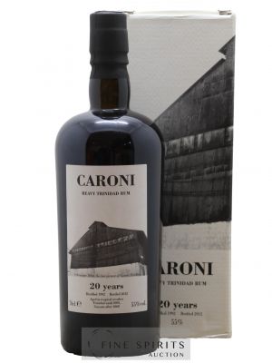 Caroni 20 years 1992 Velier Stock of 14 barrels 3977 bottles - bottled 2012   - Lot de 1 Bouteille