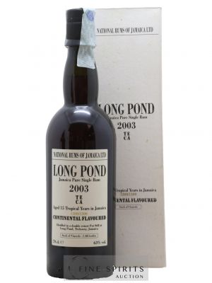 Long Pond 15 years 2003 Of. Mark TECA - One of 2484 - bottled 2018 LM&V National Rums of Jamaica   - Lot de 1 Bouteille